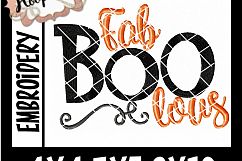 Fab Boo Lous - Halloween Embroidery Design Product Image 2