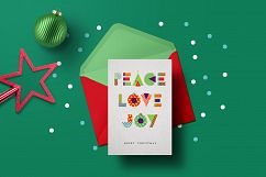 Christmas Geometric typeset + MORE - 90% OFF!  Product Image 7