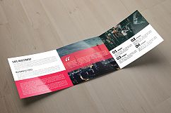 Multiuse Business Square Trifold Brochure Product Image 4