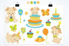 Puppy Party  graphics and illustrations Product Image 2
