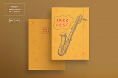 Jazz Music Jazz Festival Design Templates Bundle Product Image 6