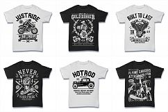 100  Vector Tshirt Designs ( B/W Concept ) Product Image 19