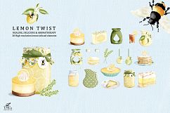 Lemon Twist Graphic Illustrations and patterns Product Image 2