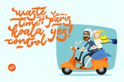 Le Paris Lettering Typeface Product Image 2