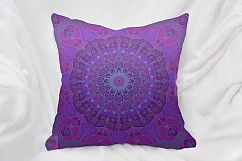 White pillow mockup cushion template autumn winter mock up Product Image 3
