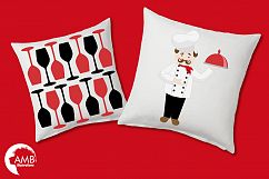 Kitchen Chefs clipart, graphics, illustrations AMB-914 Product Image 5