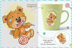 Teddy bear. Sweet collection.  Product Image 2