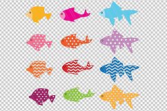 Fish svg dxf cutting files Product Image 2