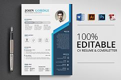 Creative Design CV Resume Word Product Image 1