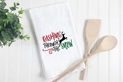 Dashing Through the Snow SVG Cut File - Christmas SVG DXF Product Image 2