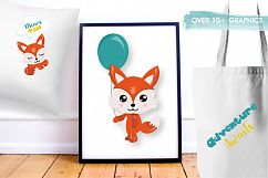 Woodland fox graphics and illustrations Product Image 5