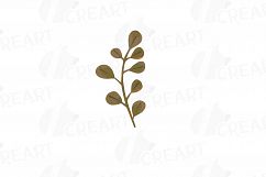 Autumn leaves and branches watercolor clip art pack, png Product Image 12