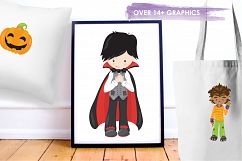 Halloween Kids graphics and illustrations Product Image 5