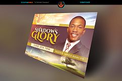 Shadows of His Glory Church Flyer Template Product Image 3