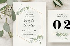 Modern Gold Foliage Wedding Suite Product Image 4