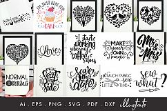 75 SVG Quotes, SVG cut file Bundle, SVG Quotes, SVG Bundle Product Image 5