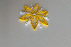 Quilling pattern &amp; step-by-step diagram guided tutorial  (QD12) Product Image 5