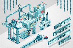 Isometric Machinery Construction Kit Product Image 1