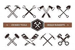 Crossed Work Tools Product Image 1