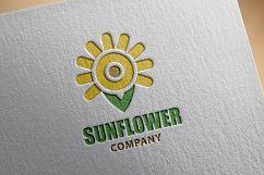 Sunflower Logo Template Product Image 1