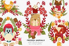 Frozen Animals Vectors Product Image 1