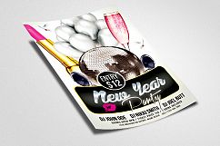 New Year Party Flyer Product Image 3