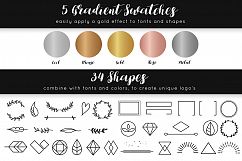 Stylish Logo Creator Kit for Illustrator + Photoshop Product Image 5