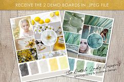 PSD Mood &amp; Vision Board Template #6 Product Image 5