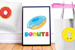 Donuts  graphics and illustrations Product Image 5
