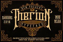 Therion Typeface + Ornament Bonus Product Image 1