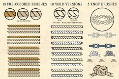 Sailor Mate&#039;s Rope Brush Collection Product Image 5
