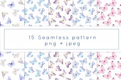 Butterfly Watercolor Clipart Collection Product Image 4