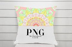 White pillow mockup cushion template summer nautical mock up Product Image 7