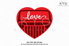 Jeep Love svg png dxf eps files Product Image 1