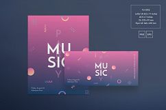 Music Party Design Templates Bundle Product Image 8