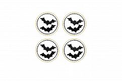 Halloween Bats ITH Feltie Embroidery Design Product Image 6