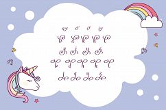 Rainbow Script Product Image 6