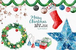 Christmas Super Bundle of Patterns and Illustrations Product Image 3