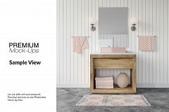 Bath &amp; Towels Mockup Set Product Image 8