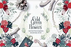 Cold Green Flowers Product Image 1