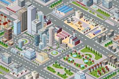 Big isometric city Product Image 1