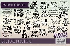 Favorites Bundle SVG DXF EPS PNG Product Image 1