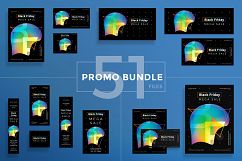 Black Friday Sale Design Templates Bundle Product Image 1