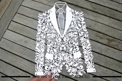 Groom Jacket SVG / DXF / EPS Files Product Image 4