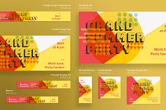 Summer Music Party Design Templates Bundle Product Image 6