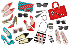 Vector fashion set. Product Image 2
