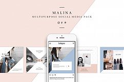 MALINA Social Media Pack &amp; 20Pattern Product Image 1