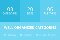 150 Science Filled Low Poly Icons Product Image 3