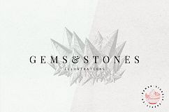 Premium Gems &amp; Stones Geology Illustrations Product Image 1