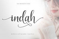 Indah Script Product Image 1